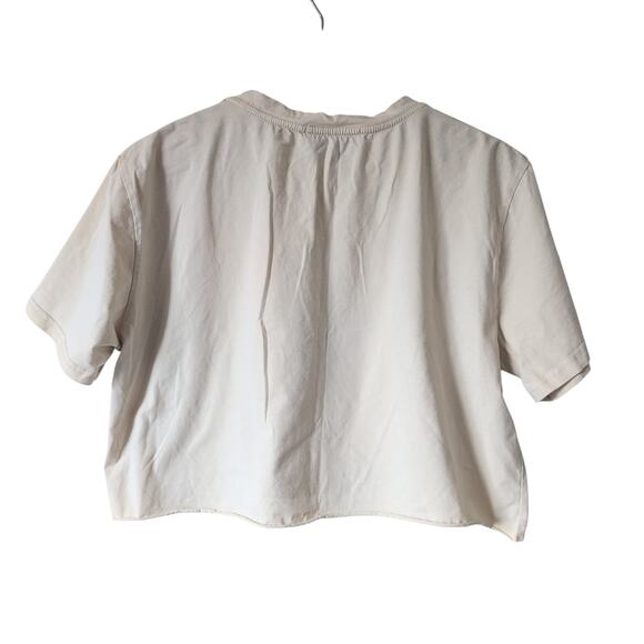 Gucci  North Face Cut Off Re-done Cropped Tee Designer Made in Italy Large - Picture 3 of 8